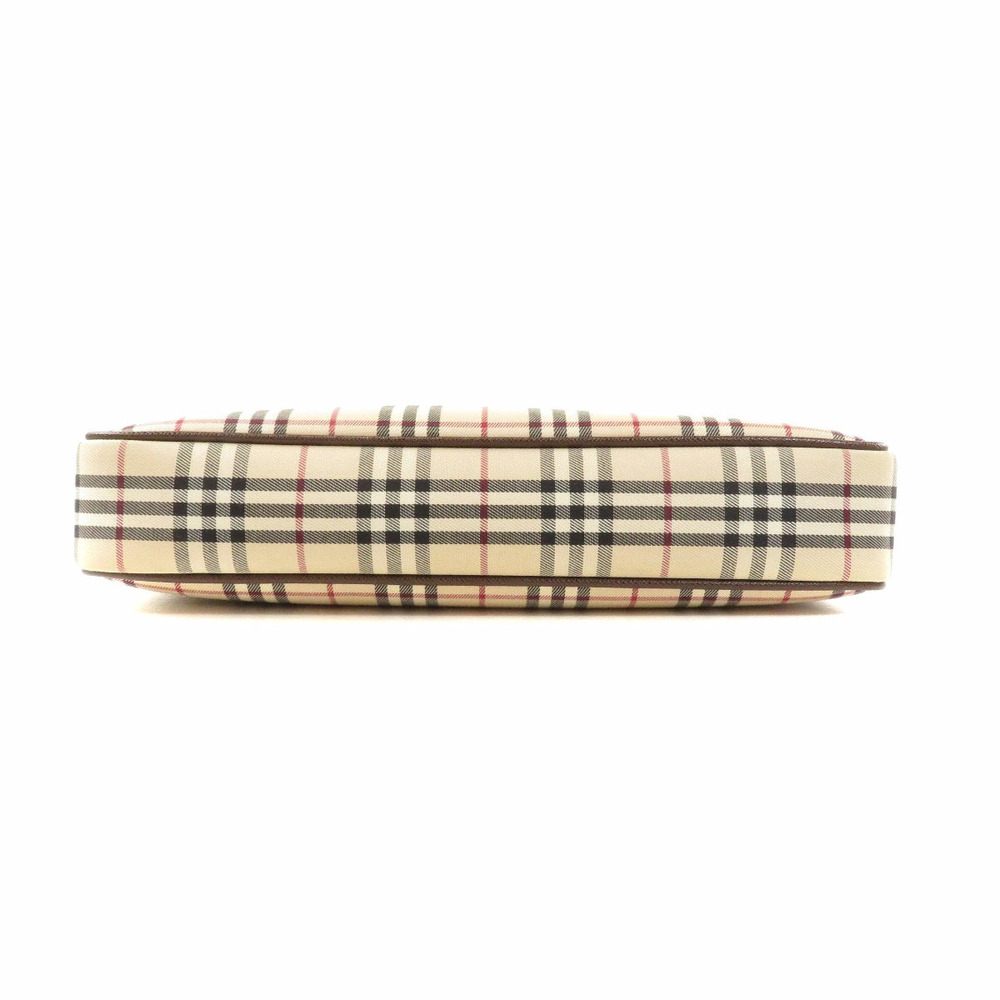 Burberry Nova Check Shoulder Bag Canvas Leather - Picture 4 of 11